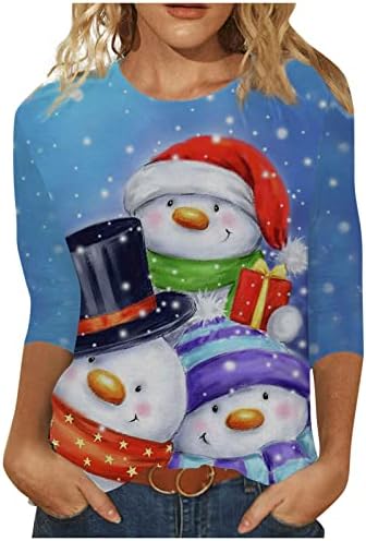 Mamãe moletons para mulheres Crewneck Camisetas de manga longa Feliz Natal para meninas Roupas de inverno relaxadas para