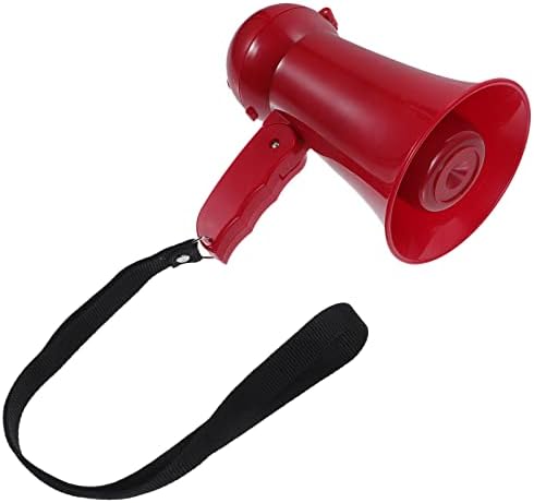 Gadpiparty mini -alto -falante portátil megaphone oriteiro handheld alto -falante bateria de bateria de bateria de megaphone com alça de alça de mão -falante portátil