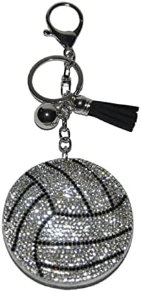 Popfizzy Rhinestone Keychain para mulheres e meninas, charme da bolsa, backpack fob, encantos de bolsa de cristal,