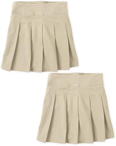 The Children's Place Girls 'Plus Pleated Skort, 2 pacote
