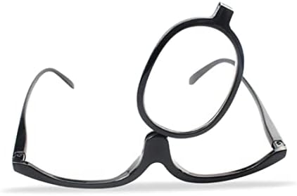 Decoração vumina interna e externa, maquiagem de maquiagem 1pc Óculos de lente única de maquiagem de lentes de lente, ampliando