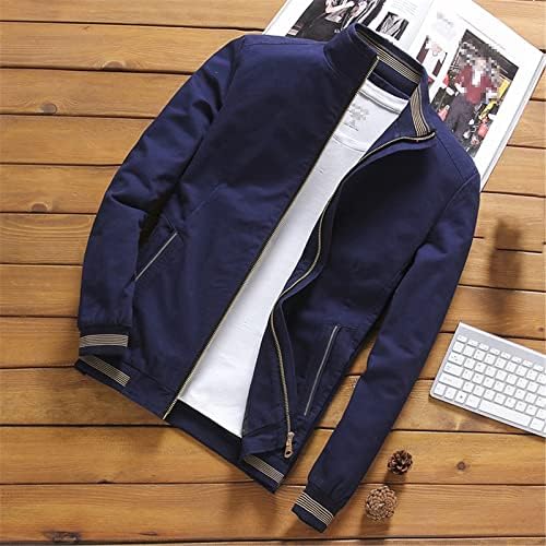 Jackets de uioklmjh jaqueta de bombardeiro masculino de moda masculina Baseball Hip Hop Streetwear Coats Slim Fit
