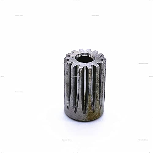 1 peça 0,5m 14t / 15t / 16t 3mm 3,0 engrenagem de metal 40cr motor diy m3 h7 engrenagem reta -