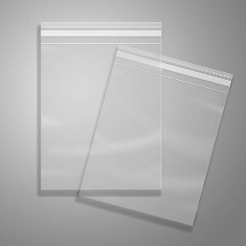 100 PCs -8 x 10 Clear Plástico Celofane Sacos de Selfto de Celofano Reduzível Sacos de Cioloncelo para Cartões de Arte e