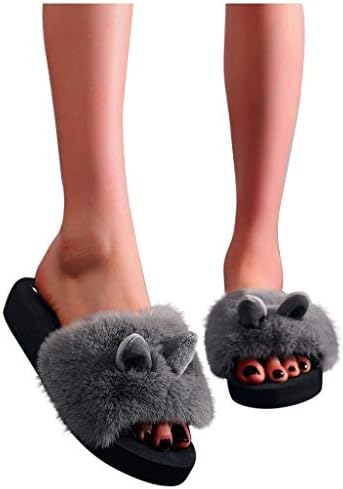 Flippers de Beiousalie para mulheres deslizamentos respiráveis ​​em chinelos para mulheres Roman Tamanho grande de verão