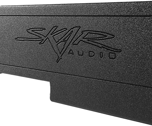 Skar Audio Single Single 10 Gabinete de subwoofer de armadura portada compatível com 2015-2022 Ford F-150 Supercrew Cab Trucks