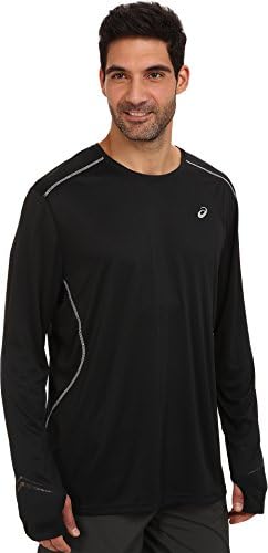 ASICS Men's Lite-Show de alta visibilidade Top de manga longa favorita