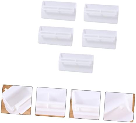 Hanabass 5pcs Parrot Box Box Toy Toy Parrot Bird Gaiols para papagaios Acessórios para pássaros pendurados Tray Bandeja pequena