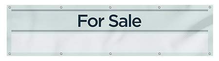 Cgsignlab | para venda -Banner de vinil ao ar livre de cerceta de vinil de serviço pesado | 8'x2 '