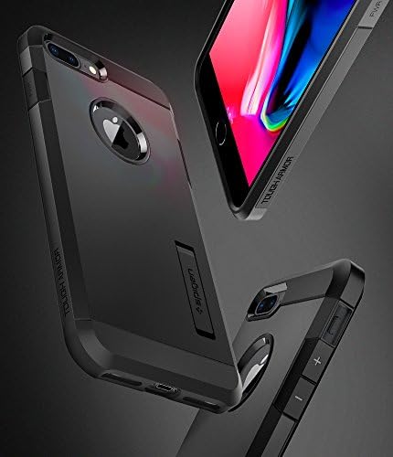 Armadura resistente da Spigen [2ª geração] projetada para iPhone 8 Plus Case / Projetado para iPhone 7 Plus Case - Black