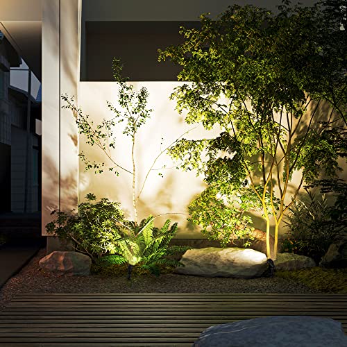 Luzes de paisagem LED de baixa tensão de Edishine 3.2W com ângulo de feixe de 35 °, iluminação paisagística ao ar livre de 240lm