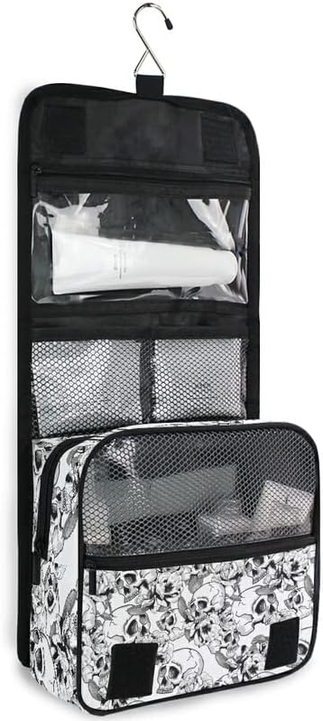 Saco de higiene pessoal pendurado Bagado de maquiagem para maquiagem para produtos de higiene pessoal portátil Sacos organizadores