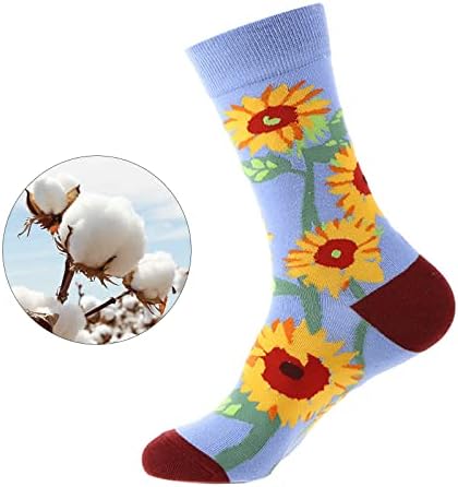 Meias de impressão geométrica para meias femininas meias de impressão presentes de algodão Longo Funny Socks Novelty Men's Socks