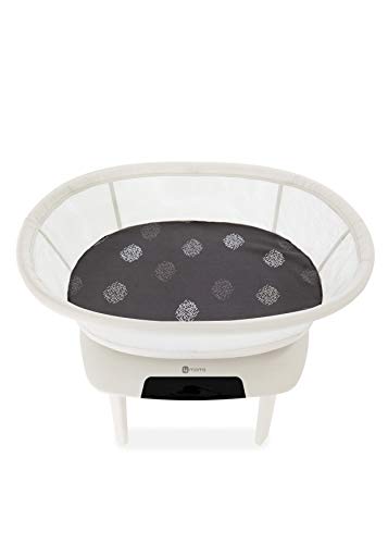 4moms Mamaroo Sleep Bassinet Sheets, para berços e móveis para bebês, lavável máquina e algodão, cinza