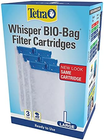 Tetra Whisper Bio-Bag Filter Cartuchges para aquários-Pronto para usar 3 contagens azuis