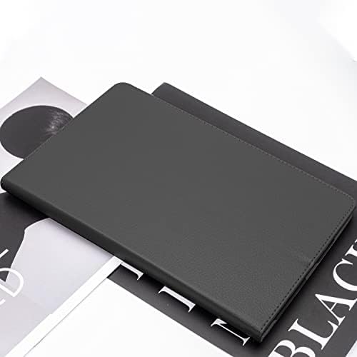 Caso para Galaxy Tab S6 Lite 10.4 2022/2020, capa de couro PU com tampa protetora de protetora para sono/wake & stand automática para o tablet Samsung Galaxy S6 Lite, preto