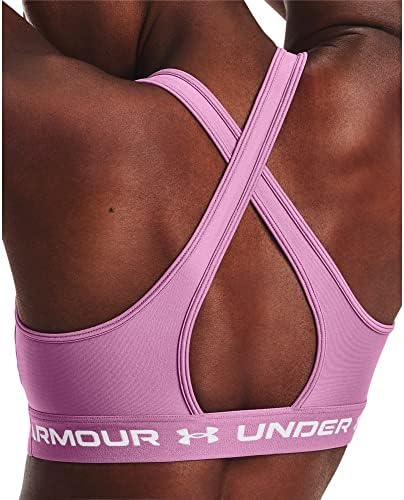 Under Armour Women's Crossback Mid Impact Sports Bra