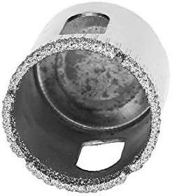 X-Dree 20mm de corte de diâmetro com revestimento de broca redonda do orifício de broca de vidro Broca de serra 3pcs (20mm diámetro