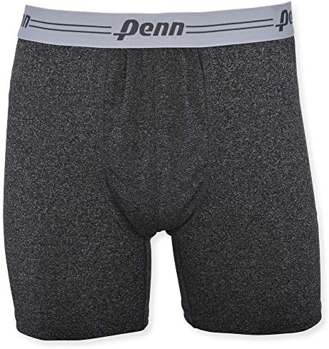 Briefes de desempenho da Penn Mens, cuecas boxer ou cuotes de tecidos - calcinha de 12 pacote atlético de pacote de pacote