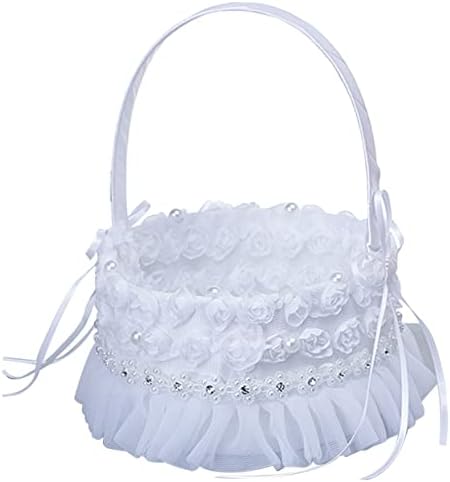 ABAODAM PETALS PRESENTE SEMENTO PARAPELA PEARL DO CADEDY BOWKNOT WESTERN CESQUISE CERMÃO DE CERERIMÃO ELEGENTE CERIMONY LACE