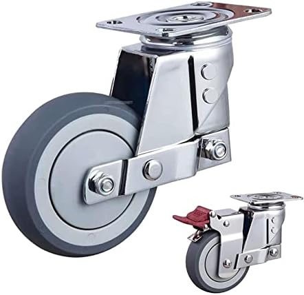 Roda universal de amortecimento silencioso de Yuzzi com roda de mola anti-sísmica, para equipamentos pesados, portão,