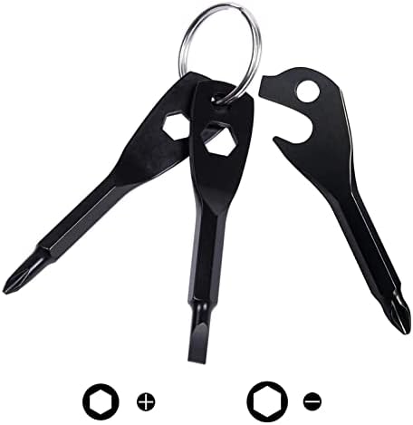 Conjunto de ferramentas da chave de fenda do chaveiro, ferramenta portátil da chave de fenda inclui chave de fenda