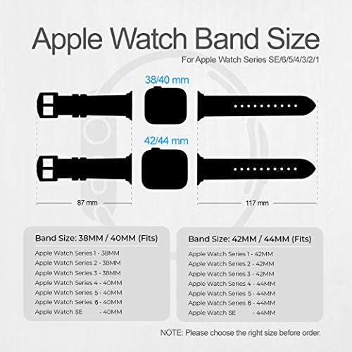 CA0670 Navy Bandana Bandana Pattern Leather & Silicone Smart Watch Band Strap for Apple Watch Iwatch Tamanho 38mm/40mm/41mm