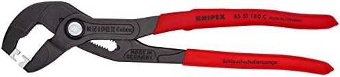 Knipex Tools 85 51 180 C, 7,5 CLAMP CLAMP PREPOS PARA CLAMPS DE CLIQUE