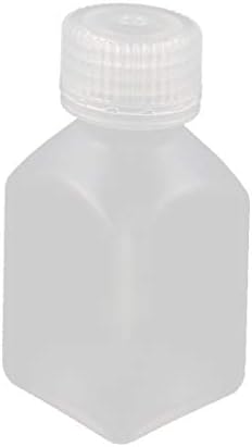 X-dree 50ml pp quadrado de reagente de vedação de boca larga de 50 ml garrafa de amostra química (bottiglia por Campioni chimici