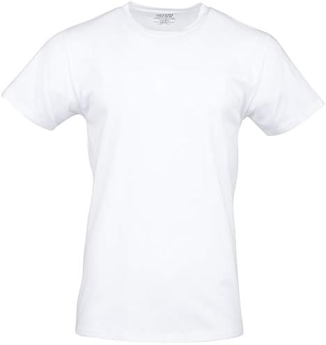 Camisetas alongadas de algodão masculino de Gildan, multipack