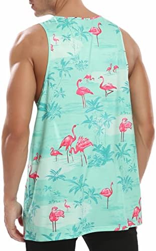 Men Floral Summer Tank tais