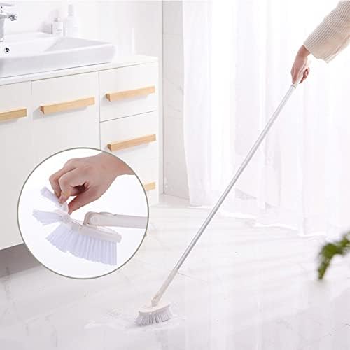 Pincel de limpeza multifuncional, ferramenta flexível de limpador de escova de cabeça de escova para banheira de banheira