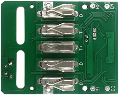 Circuito de proteção contra carga da bateria de íons de lítio Placa de condição de pcb led caixa indicadora de caixa de caixa para metabo 18V Bateria de lítio danificou o kit de reparo da placa de circuito da placa de circuito da placa de reposição