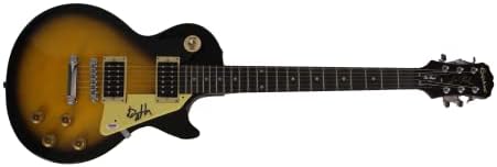 Devon Allman assinou o autógrafo Gibson Sunburst Epiphone Les Paul Guitar Guitar muito raro com autenticação PSA - filho de Gregg Allman, a banda Allman Brothers, Honeytribe, Royal Southern Brotherhood