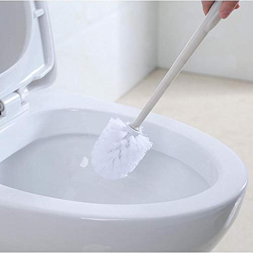 Escova de vaso sanitário meilishuang, escova de higiene longa, escova redonda do vaso sanitário doméstico, escova de higiênico em