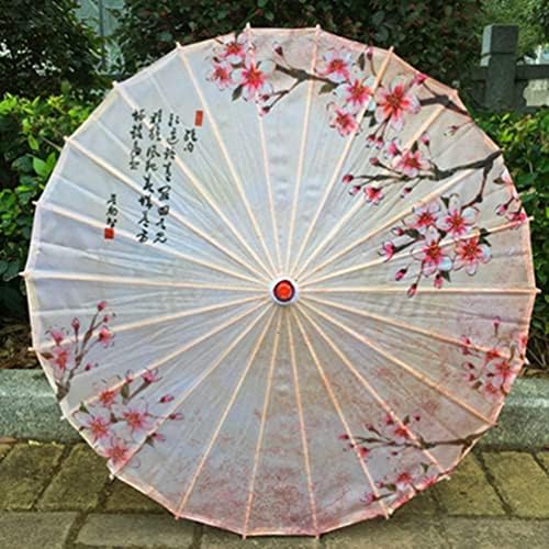 Mafsmjp 82cm dança guarda -chuva oleado guarda -chuva decoração de guarda