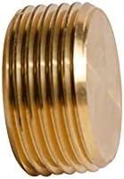 Quickun 1/2 NPT Hex Plug Brass Fitting, plugue de soquete de rosca hexadecimal interna