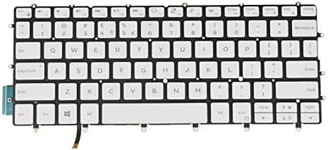 Teclado Azubaycom US Int'l para Dell XPS 9370 9380, XPS 13 7390 0RMCR1 LIGADO NO FORÇO