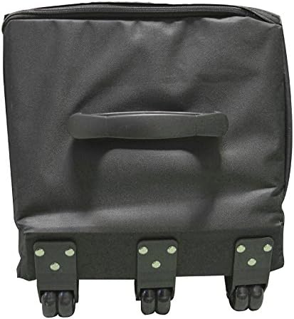Bolsa de rolo de dossel de impacto para barraca de dossel de garagem, saco de armazenamento com rodas com alças, se encaixa 10 x