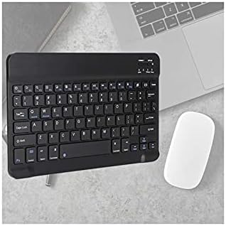 V bestlife teclado espanhol inglês 10.1 Slim Ultra Wide sem fio 80 teclado Bluetooth 3.0 para Android/para iOS/para vitória