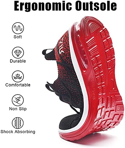 IIV Mens Air Running Shoes Casual Tennis Walking Athletic Gym Fashion Slip leve em tênis