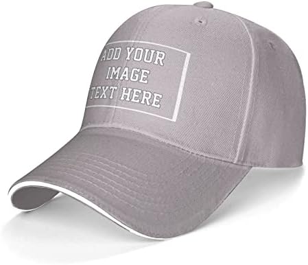 Chapéus personalizados para homens projetar seu próprio logotipo de foto de texto personalizado