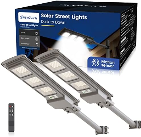 Luzes solares de 500w Luzes de rua ao ar livre, lúmens de 20000 LED LED LUZES SOLAR LUZES LUZES DO LUZES DO LOBRE