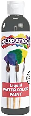 Colorations-LWBK Liquid Watercolor Paint for Kids Black Arts and Crafts Material
