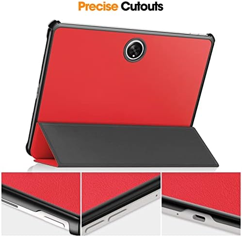 Caixa de clipes de proteção para tablets para onePlus Pad 11.6 polegadas 2023 Caixa de tablet inteligente Tri-Fold Smart, hard