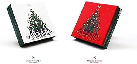 Álbum especial do K-pop EXO [Milagres em dezembro] Ver. CD+Snowball pop-up+livreto selado
