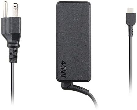 Lenovo 45 W USB-C Adaptador AC, preto, para laptop ThinkPad/tablet 4x20m26252