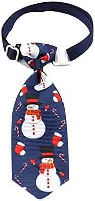 Amarração de cachorro corda corda nylon bow snowflake série gravata cachorro boneco de neve gato gravata borbole