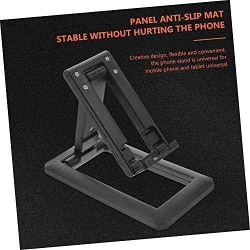 Valiclud 3pcs dobrando telefone móvel stand stand stand mobile titular plástico portátil celular preto