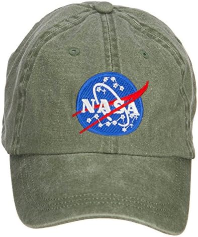 e4hats.com NASA Insignia bordada tampa lavada